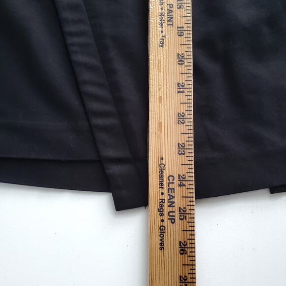 Lane Bryant Black Faux Wrap Skirt 22 Pencil Career Classic Tailored Corporate - Picture 10 of 12